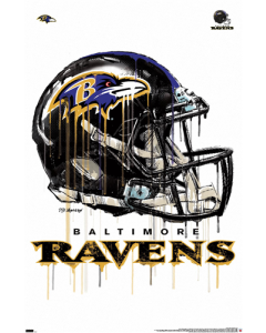 NFL Baltimore Ravens - Drip Helmet 20
