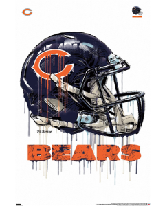 NFL Chicago Bears - Drip Helmet 20