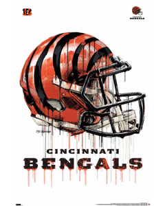 NFL Cincinnati Bengals - Drip Helmet 20