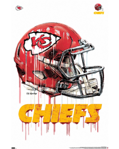NFL Kansas City Chiefs - Drip Helmet 20