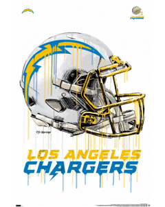 NFL Los Angeles Chargers - Drip Helmet 20