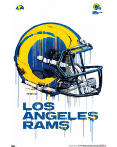 NFL Los Angeles Rams - Drip Helmet 20