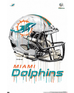 NFL Miami Dolphins - Drip Helmet 20