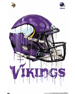 NFL Minnesota Vikings - Drip Helmet 20