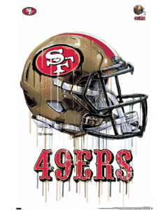 NFL San Francisco 49ers - Drip Helmet 20