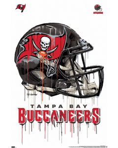 NFL Tampa Bay Buccaneers - Drip Helmet 20