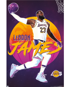 NBA Los Angeles Lakers - LeBron James 20