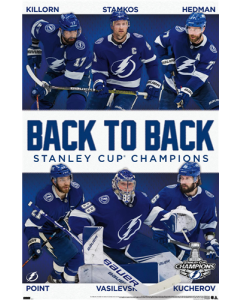 NHL Tampa Bay Lightning - 2021 NHL Stanley Cup Champions