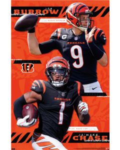 NFL Cincinnati Bengals - Joe Burrow & Ja'Marr Chase 21
