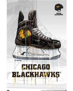 NHL Chicago Blackhawks - Drip Skate 21