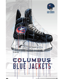 NHL Columbus Blue Jackets - Drip Skate 21