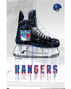 NHL New York Rangers - Drip Skate 21