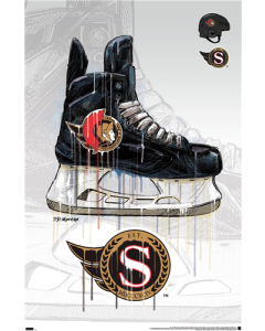 NHL Ottawa Senators - Drip Skate 21