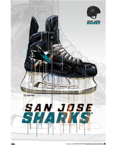 NHL San Jose Sharks - Drip Skate 21