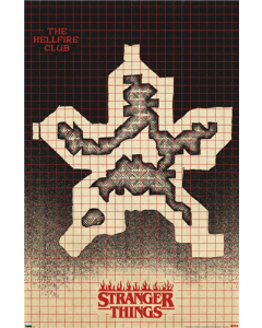 Netflix Stranger Things: Season 4 - Hellfire Club Map
