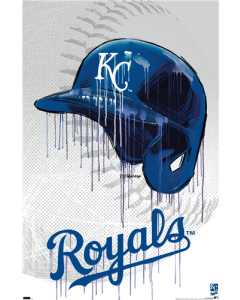 MLB Kansas City Royals - Drip Helmet 22