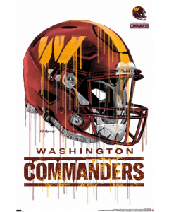 NFL Washington Commanders - Drip Helmet 22