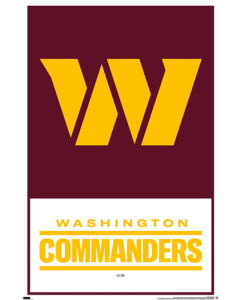NFL Washington Commanders - Logo 22