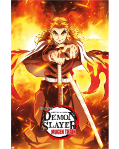 Demon Slayer: Mugen Train - Kyojuro Rengoku One Sheet
