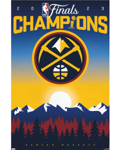NBA Denver Nuggets - 2023 NBA Finals Team Logo