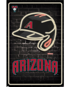 MLB Arizona Diamondbacks - Neon Helmet 23