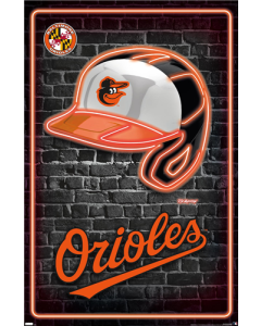 MLB Baltimore Orioles - Neon Helmet 23