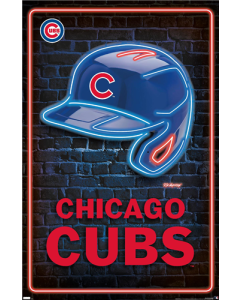 MLB Chicago Cubs - Neon Helmet 23