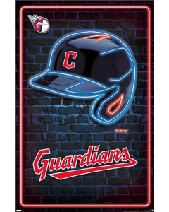 MLB Cleveland Guardians - Neon Helmet 23