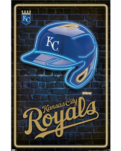 MLB Kansas City Royals - Neon Helmet 23