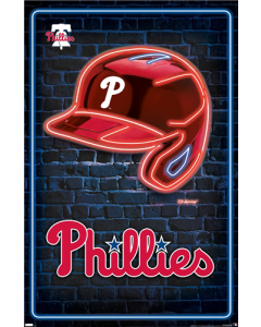 MLB Philadelphia Phillies - Neon Helmet 23
