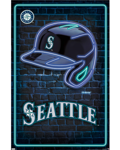 MLB Seattle Mariners - Neon Helmet 23