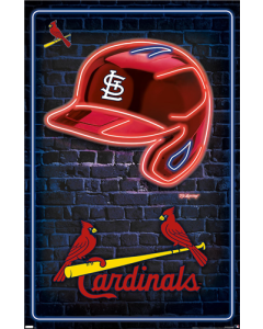 MLB St. Louis Cardinals - Neon Helmet 23
