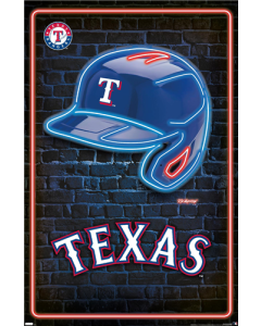MLB Texas Rangers - Neon Helmet 23