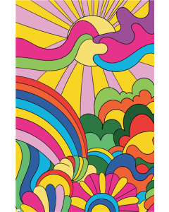 Hey Happy - Psychedelic Landscape