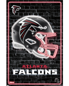 NFL Atlanta Falcons - Neon Helmet 23