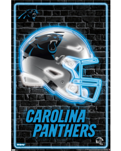 NFL Carolina Panthers - Neon Helmet 23