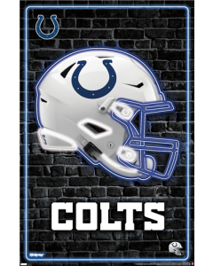 NFL Indianapolis Colts - Neon Helmet 23