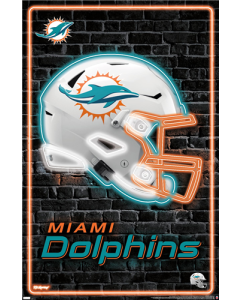NFL Miami Dolphins - Neon Helmet 23