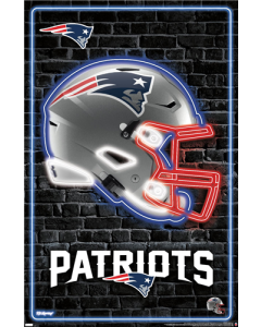 NFL New England Patriots - Neon Helmet 23