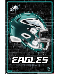 NFL Philadelphia Eagles - Neon Helmet 23