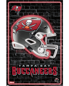 NFL Tampa Bay Buccaneers - Neon Helmet 23