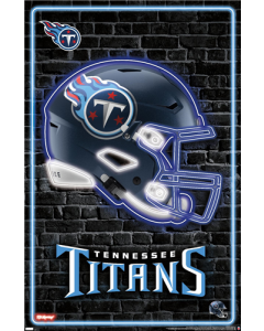 NFL Tennessee Titans - Neon Helmet 23