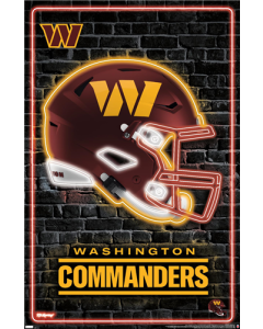 NFL Washington Commanders - Neon Helmet 23
