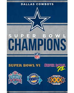 NFL Dallas Cowboys - Champions 23