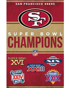 NFL San Francisco 49ers - Champions 23