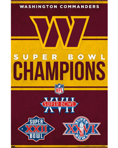 NFL Washington Commanders - Champions 23