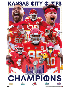 NFL Kansas City Chiefs - Super Bowl LVIII Champions