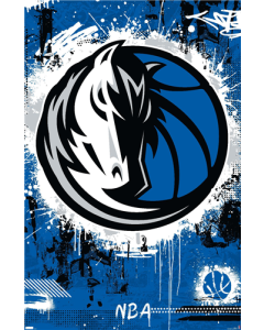 NBA Dallas Mavericks - Maximalist Logo 23