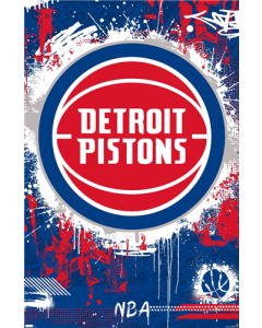 NBA Detroit Pistons - Maximalist Logo 23