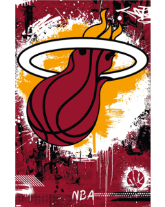 NBA Miami Heat - Maximalist Logo 23